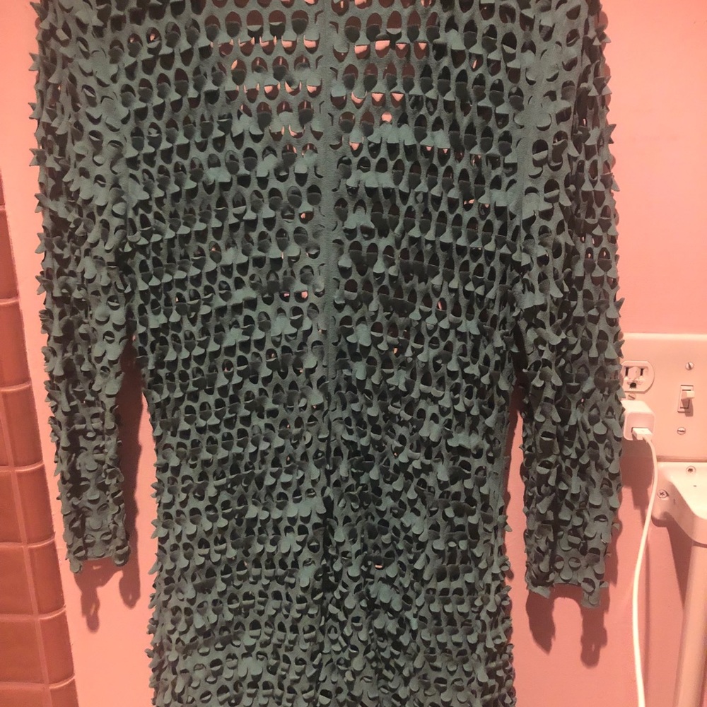 PERFORATED DRESS - Picture 3 of 3